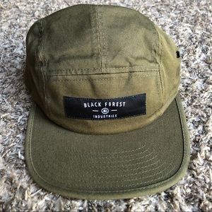 5 Panel Green Cap